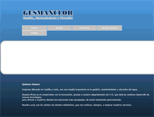 Tablet Screenshot of gesmanclor.com